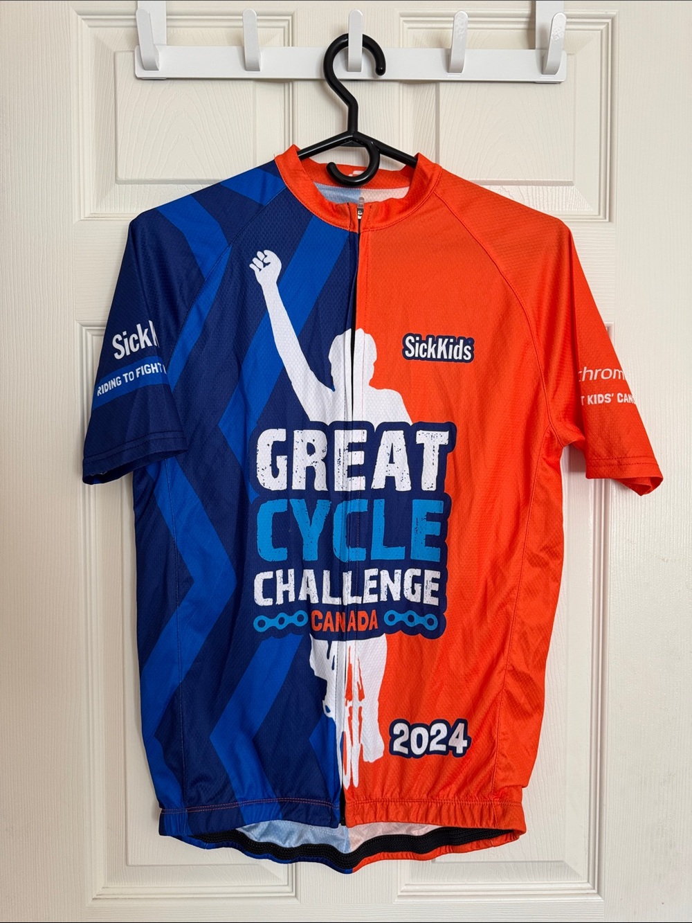 2024 Sick Kids Hospital Great Cycle Challenge Canada 2024 Jersey - Blue & Orange